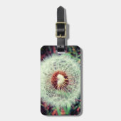 Glücksbringer Löwenzahn Gepäckanhänger (Vorderseite vertikal)