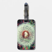 Glücksbringer Löwenzahn Gepäckanhänger (Rückseite vertikal)