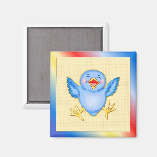 Glücksbringer Magnet (Vorderseite/Rückseite)