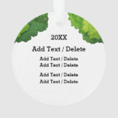 Glücksbringer Ornament (Rückseite)