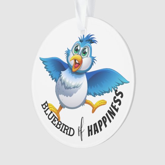 Glücksbringer Ornament (Vorderseite)