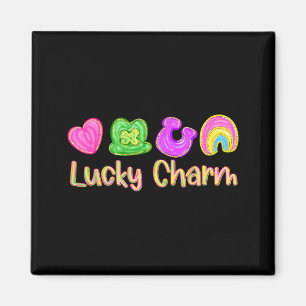 Glücksbringer Patrick's Day Kleeblatt irischer Sha Magnet