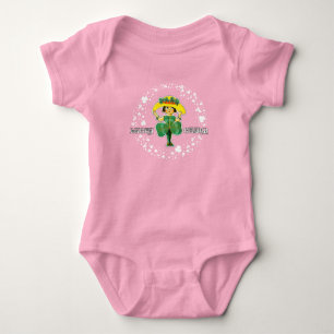 Glücksbringer. St Patrick Tagesbaby-Bodysuit Baby Strampler