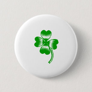 Glücksbringer St. Patrick's Day Geschenk Button