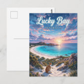 Glücksbucht Australien Postkarte (Vorne/Hinten)
