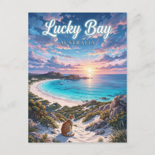 Glücksbucht Australien Postkarte