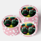 Glückschips für Katzenliebhaber Pokerchips (Stapel)