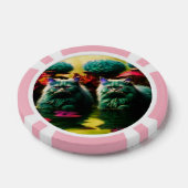 Glückschips für Katzenliebhaber Pokerchips (Einzeln)