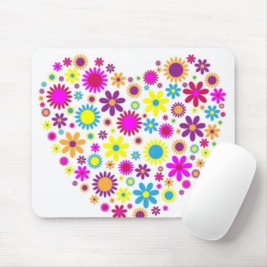 Glückselige Blüten Mousepad (Mit Mouse)