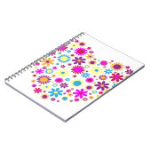 Glückselige Blüten Notizblock (Linke Seite)