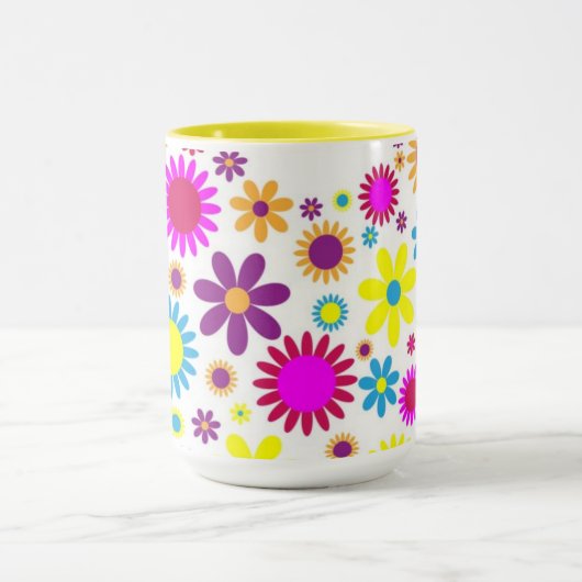 Glückselige Blüten Tasse (Zentrum)