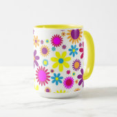 Glückselige Blüten Tasse (VorderseiteRechts)