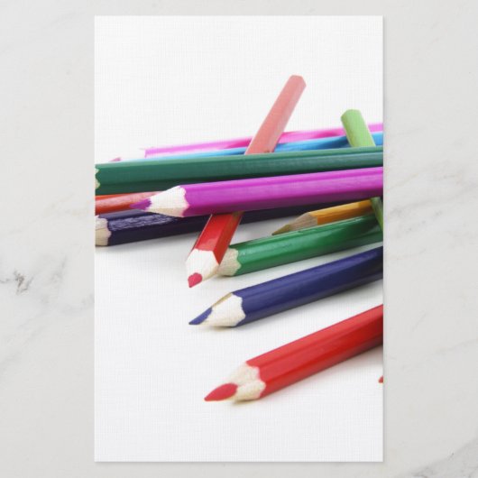 Glückselige Farben Briefpapier (Vorderseite)