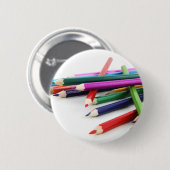 Glückselige Farben Button (Vorne & Hinten)