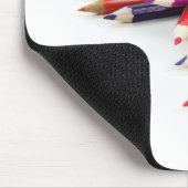 Glückselige Farben Mousepad (Ecke)