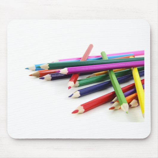 Glückselige Farben Mousepad (Vorne)