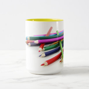 Glückselige Farben Zweifarbige Tasse