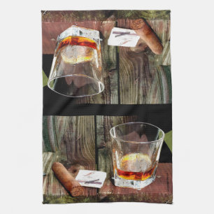 Glückselige Momente Geschirrtuch