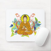 Glückseliger Buddha Mousepad (Mit Mouse)