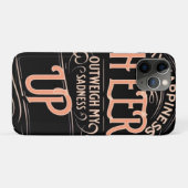 GLÜCKSELIGKEIT AUFMUNTERNDE IPHONE 11 PRO HÜLLE (Rückseite (Horizontal))