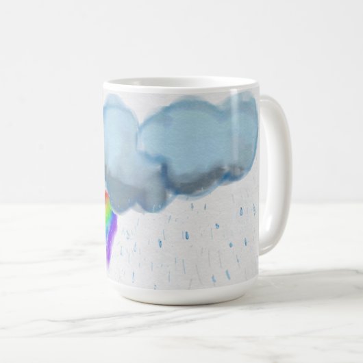 Glückseligkeit Kaffeetasse (VorderseiteRechts)