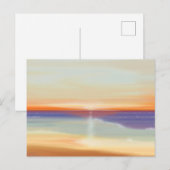 Glückseligkeit Postkarte (Vorne/Hinten)