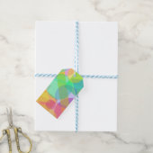 Glücksfarben Geschenkanhänger (Mit Garn)