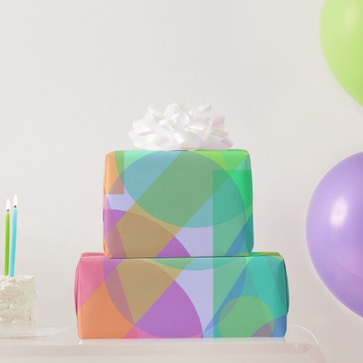 Glücksfarben Geschenkpapier (Partygeschenke)