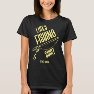 Glücksfischen - Nicht waschen I Angeln Fischer T-Shirt