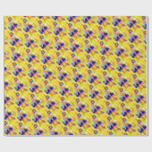 Glücksgeburtstag Donald Trump Geschenkpapier (Flach)