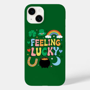 Glücksgefühl St. Patricks Day Charm Irish Shamrock Case-Mate iPhone 14 Hülle