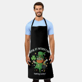 Glücksgefühl St. Patrick's Day Süßer Kobold Schürze (Getragen)