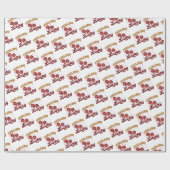 Glücksgefühl-Wrap-Papier Geschenkpapier (Flach)