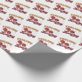 Glücksgefühl-Wrap-Papier Geschenkpapier (Ecke)