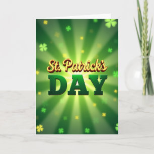Glücksgefüllte St. Patrick's Day Karte