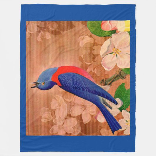 Glücksgeist Fleecedecke (Vorderseite)