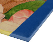 Glücksgeist Schneidebrett (Ecke)