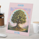 Glücksgeldbaum Sockelschild (In Situ)