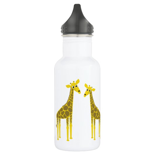 Glücksgiraffe Edelstahlflasche (Links)