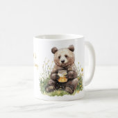 Glücksglas Honig des Bären Kaffeetasse (VorderseiteRechts)