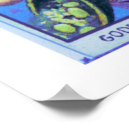 Glücksgöttin, Fortuna, Poster Print (Ecke)