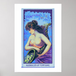 Glücksgöttin, Fortuna, Poster Print