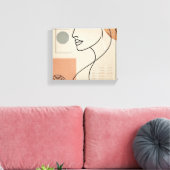 Glücksgöttin Leinwanddruck (Insitu (Wohnzimmer))