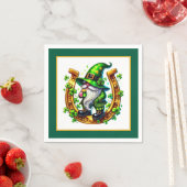 Glückshufeisen Kobold St. Patrick's Day Serviette (Beispiel)