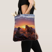 Glückshufeisen Tasche (Von Nahem)