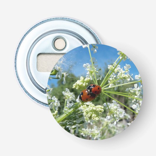 Glückskäfer Flaschenöffner (Vorderseite)