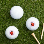 Glückskäfer-Golfbälle Golfball (Insitu Gras)