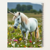 Glückskalender Einhorn Planer (Rückseite)