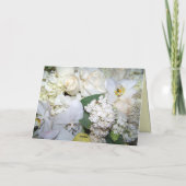 Glückskarte am Hochzeitstag Karte (Rückseite)