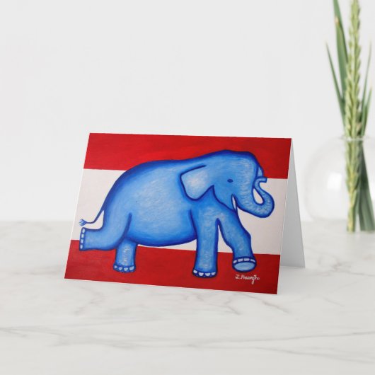 Glückskarte Feiertagskarte (Vorderseite)